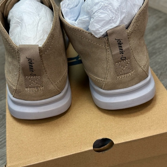 Johnnie-O Chill Chukka Boots Taupe Suede Size 8 NIB - Picture 7 of 12